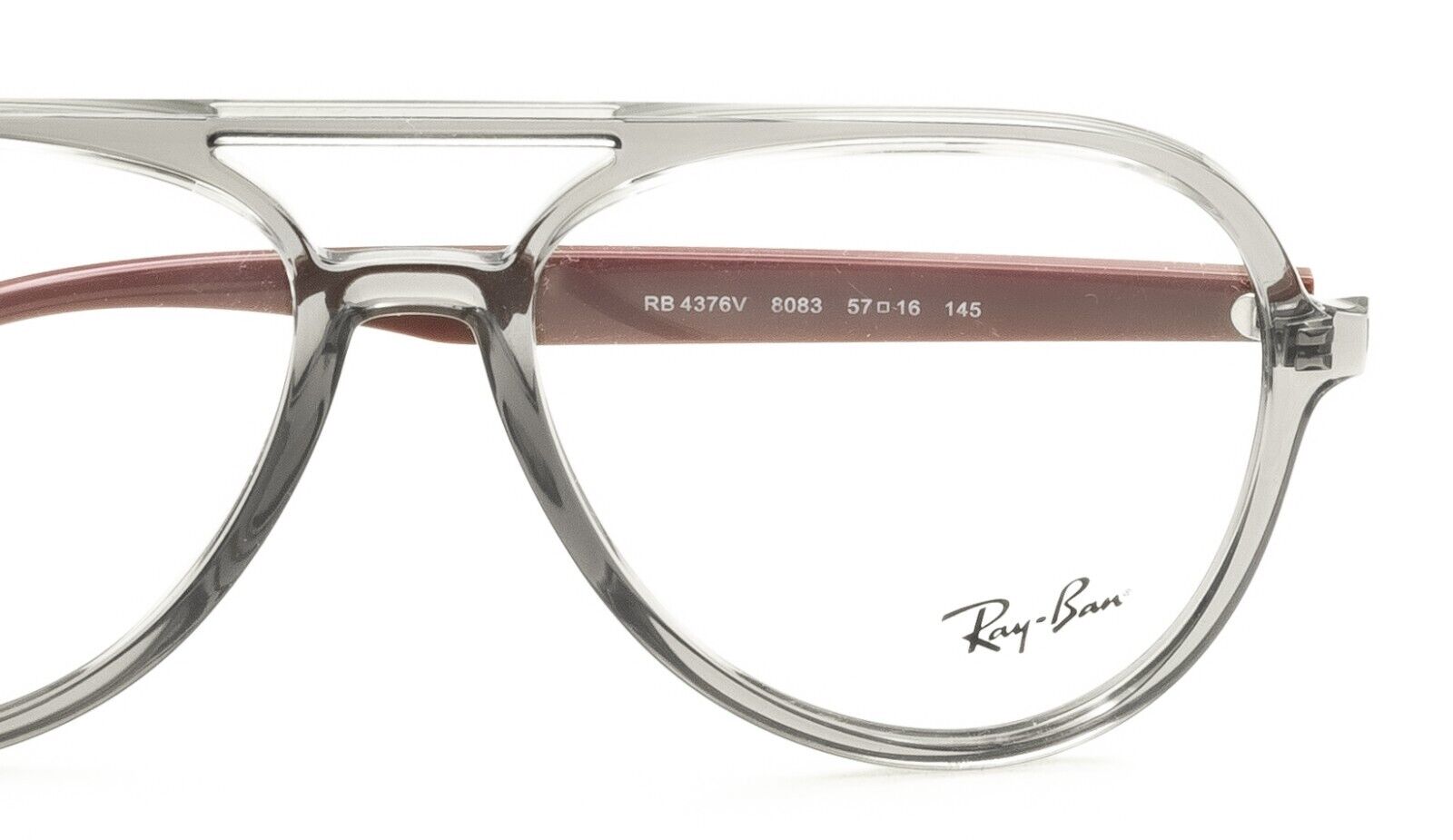 RAY BAN RB 4376V 8083 57mm RX Optical FRAMES Eyeglasses RAYBAN Glasses Eyewear