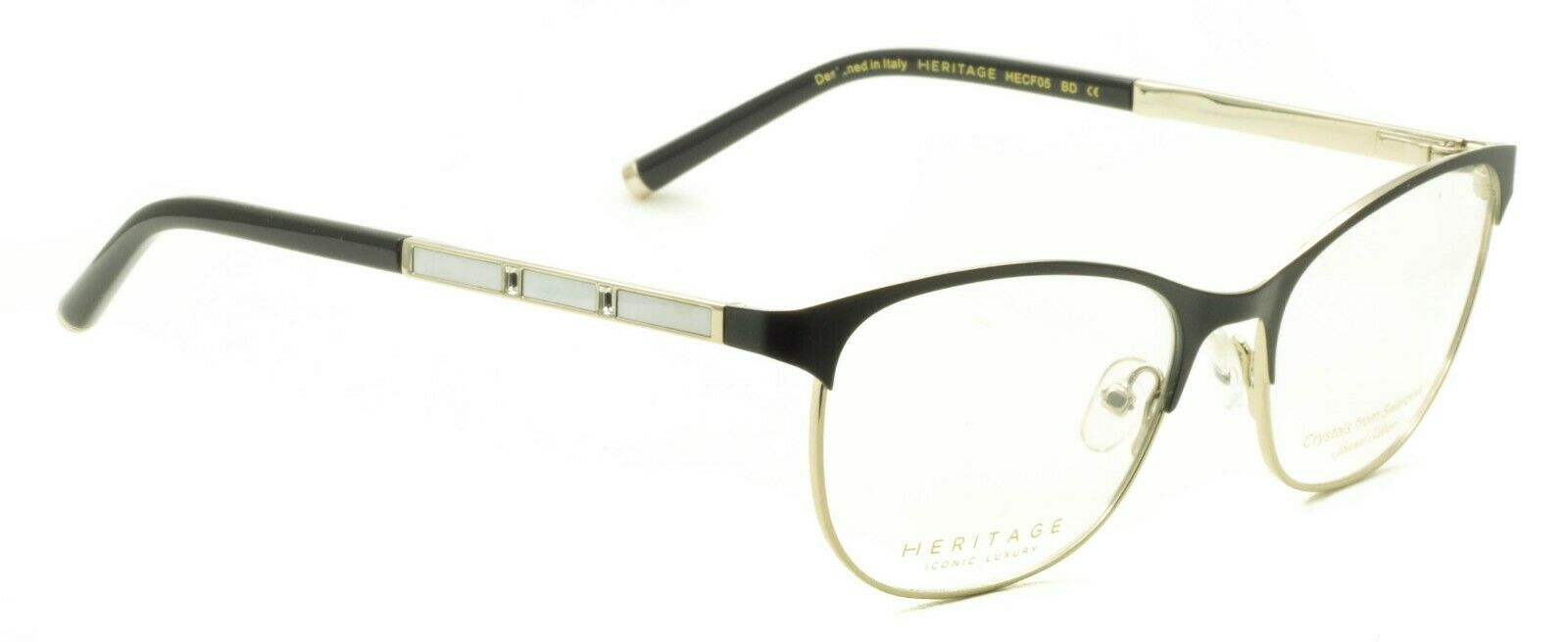 HERITAGE Iconic Luxury HECF05 BD Eyewear FRAMES Eyeglasses RX Optical Glasses