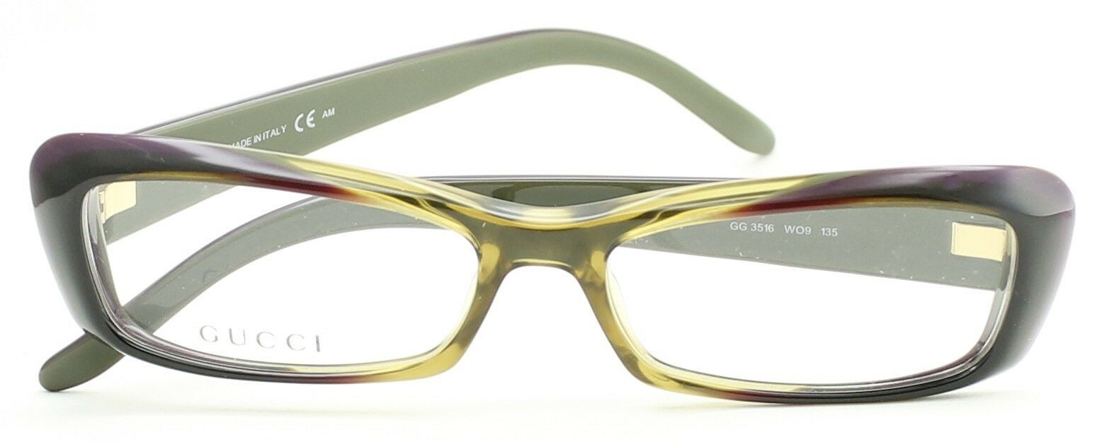 GUCCI GG3516 WO9 52mm Eyewear FRAMES Glasses RX Optical Eyeglasses New - Italy