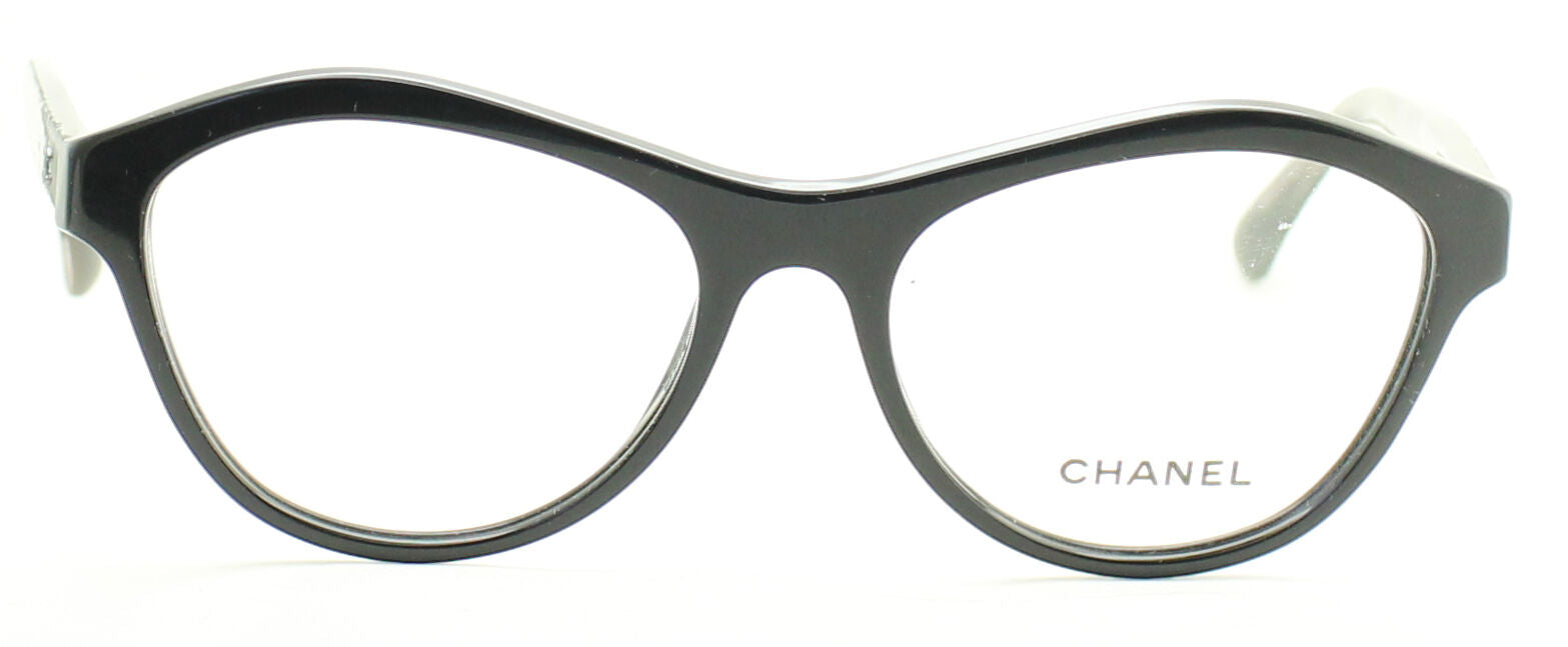 New Authentic Chanel Eyeglasses CH 3254-H c.501 Black Frames No