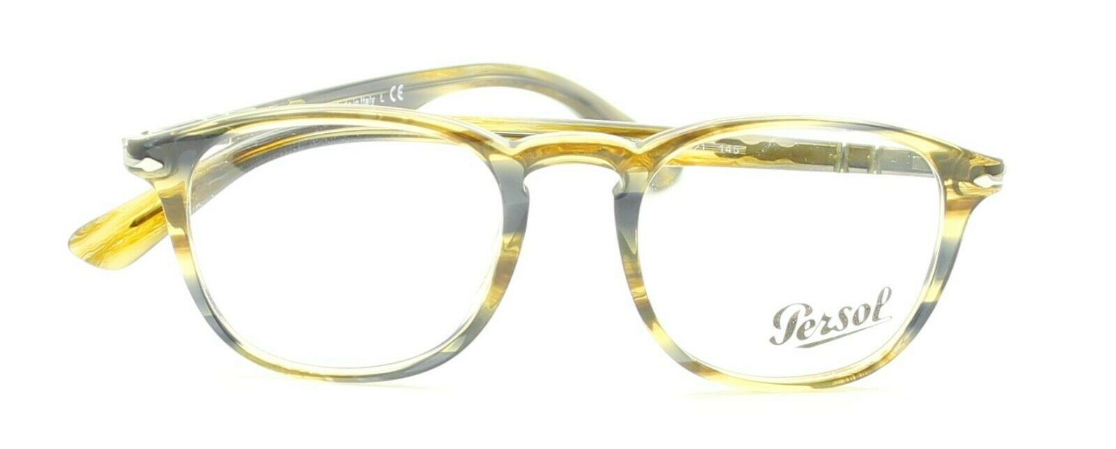 PERSOL 3143-V 1049 49mm Eyewear FRAMES Glasses RX Optical Eyeglasses New - Italy