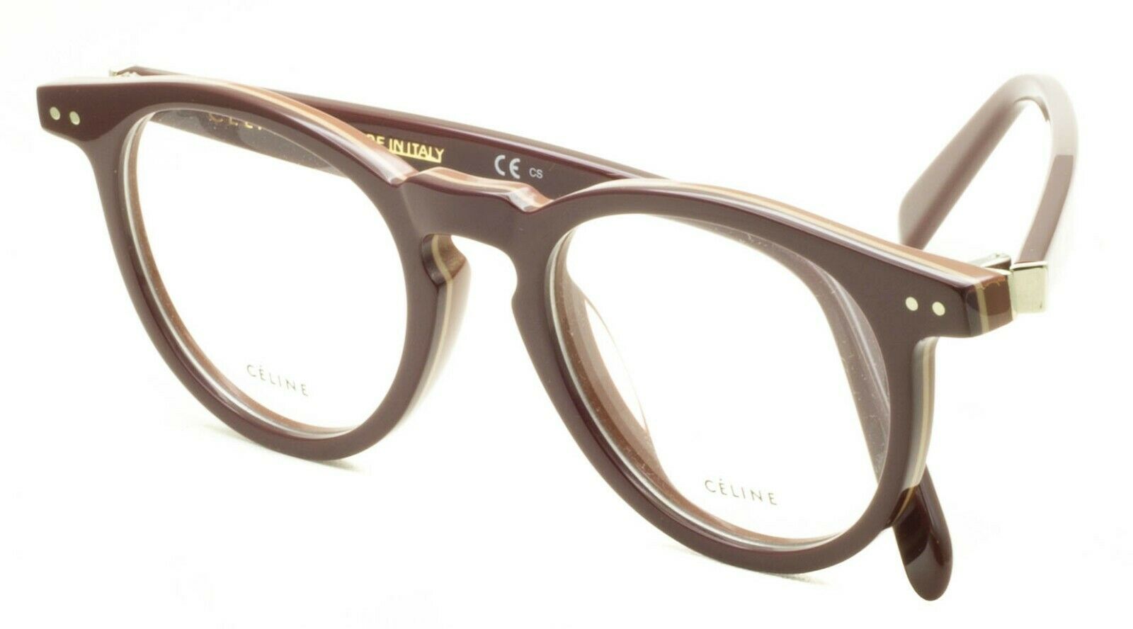 CELINE PARIS CL 41415/F T9V 48mm Eyeglasses Glasses RX Optical Eyewear New Italy