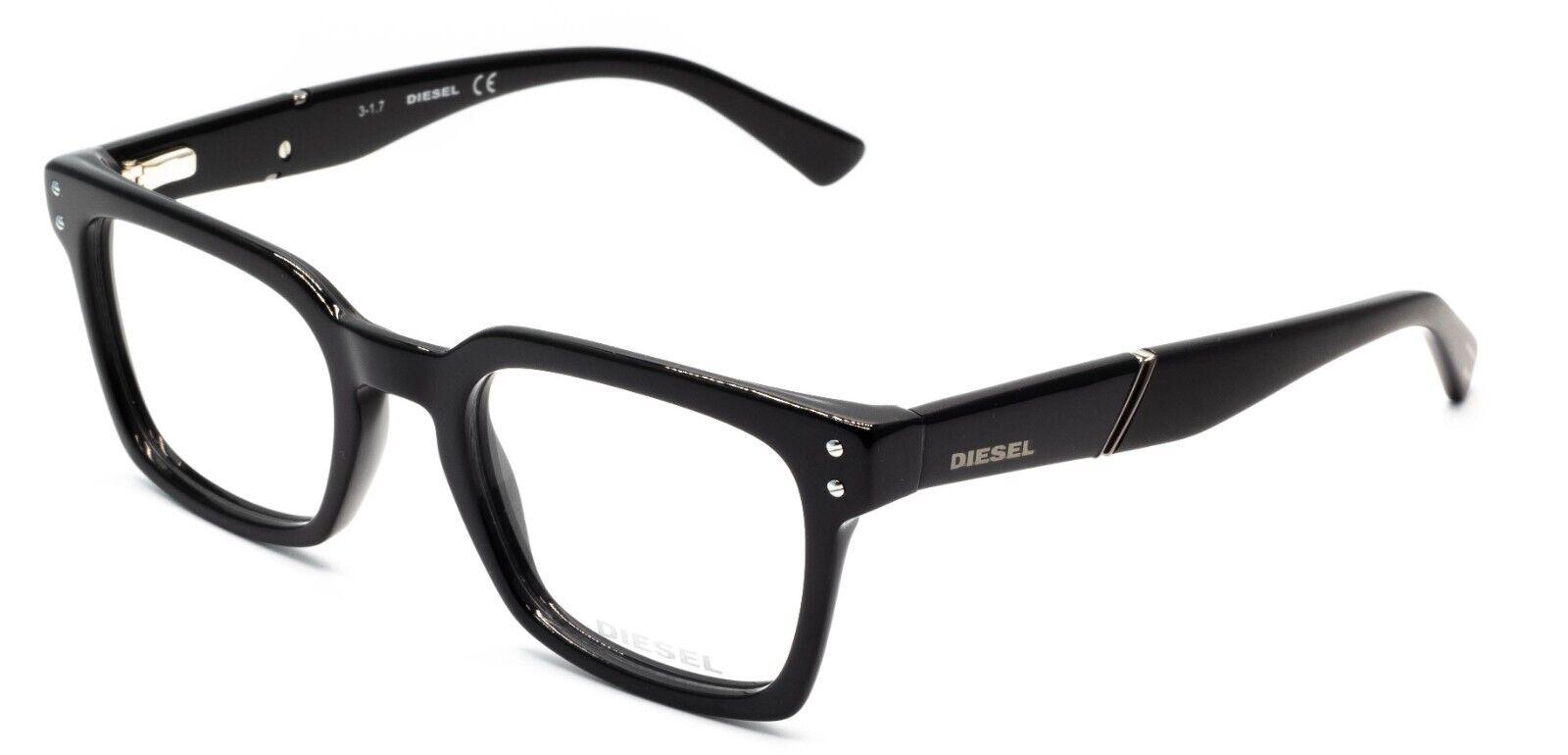 DIESEL DL 5229 col.001 50mm Eyewear FRAMES RX Optical Eyeglasses Glasses - New