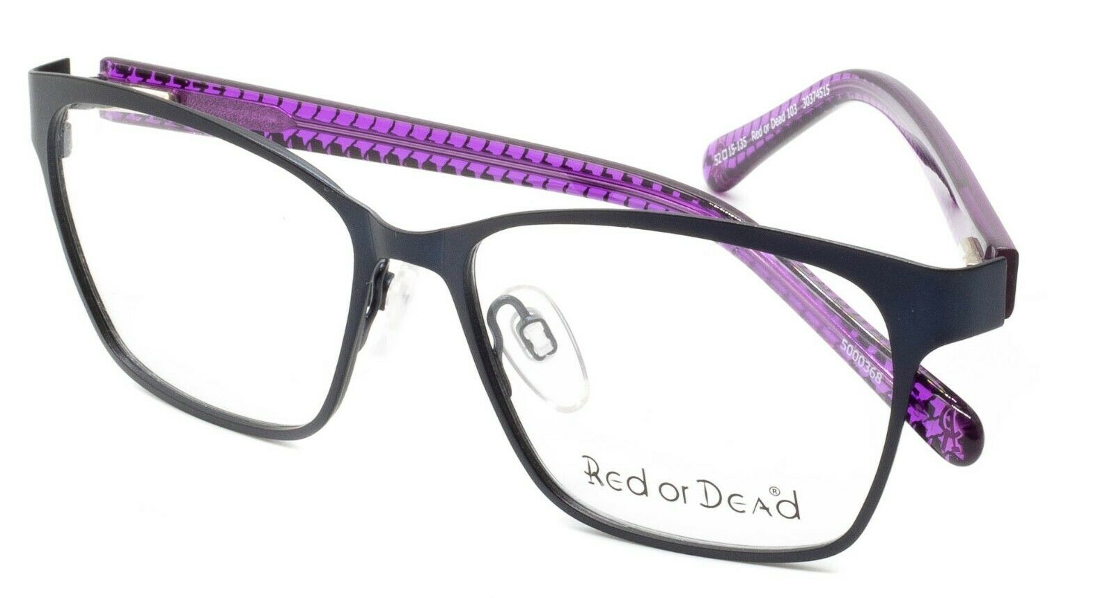 Red or Dead 103 30374515 52mm FRAMES Glasses RX Optical Eyewear Eyeglasses - New