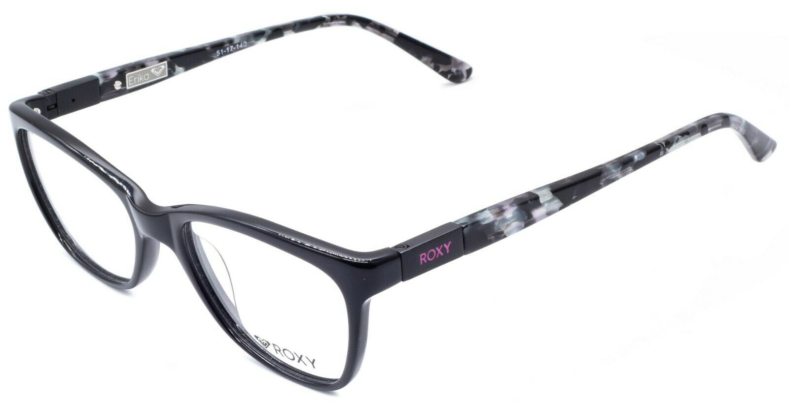 ROXY ERIKA ERJEG03025/DBLK 51mm Eyewear FRAMES Glasses RX Optical Eyeglasses New