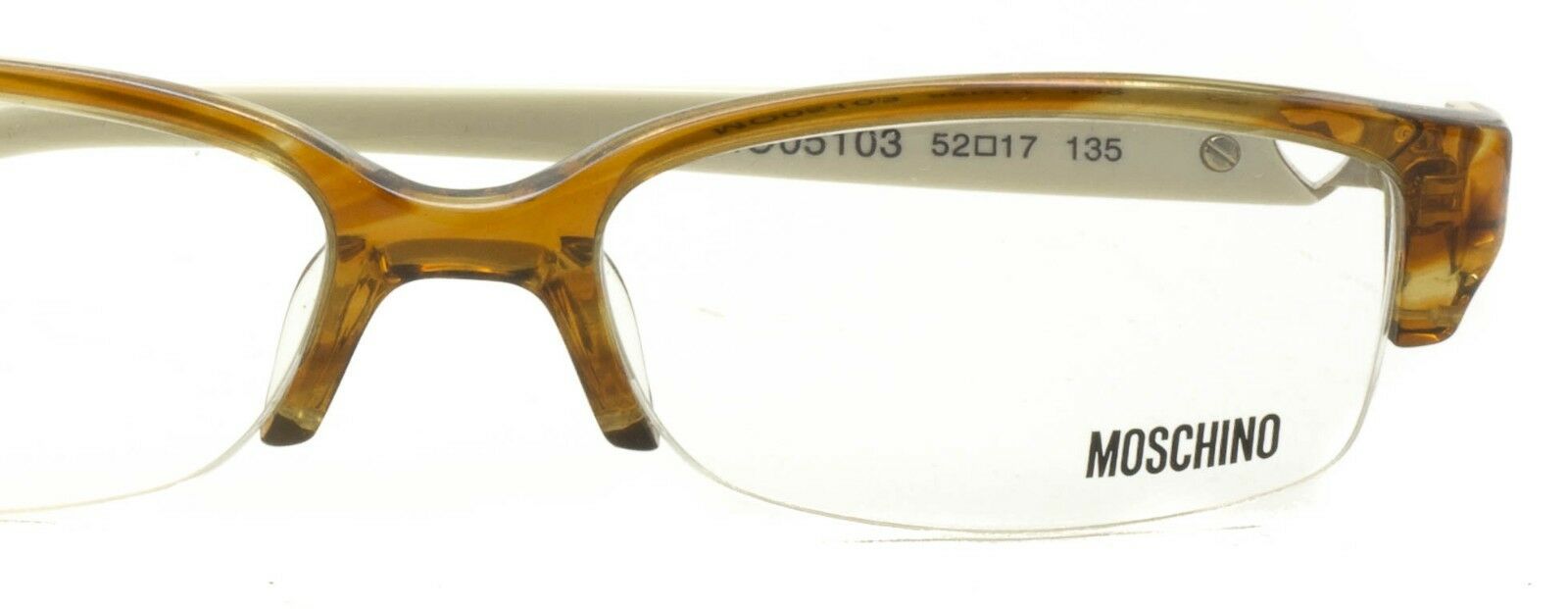 MOSCHINO MO05103 52mm Eyewear FRAMES RX Optical Glasses Eyeglasses New - TRUSTED