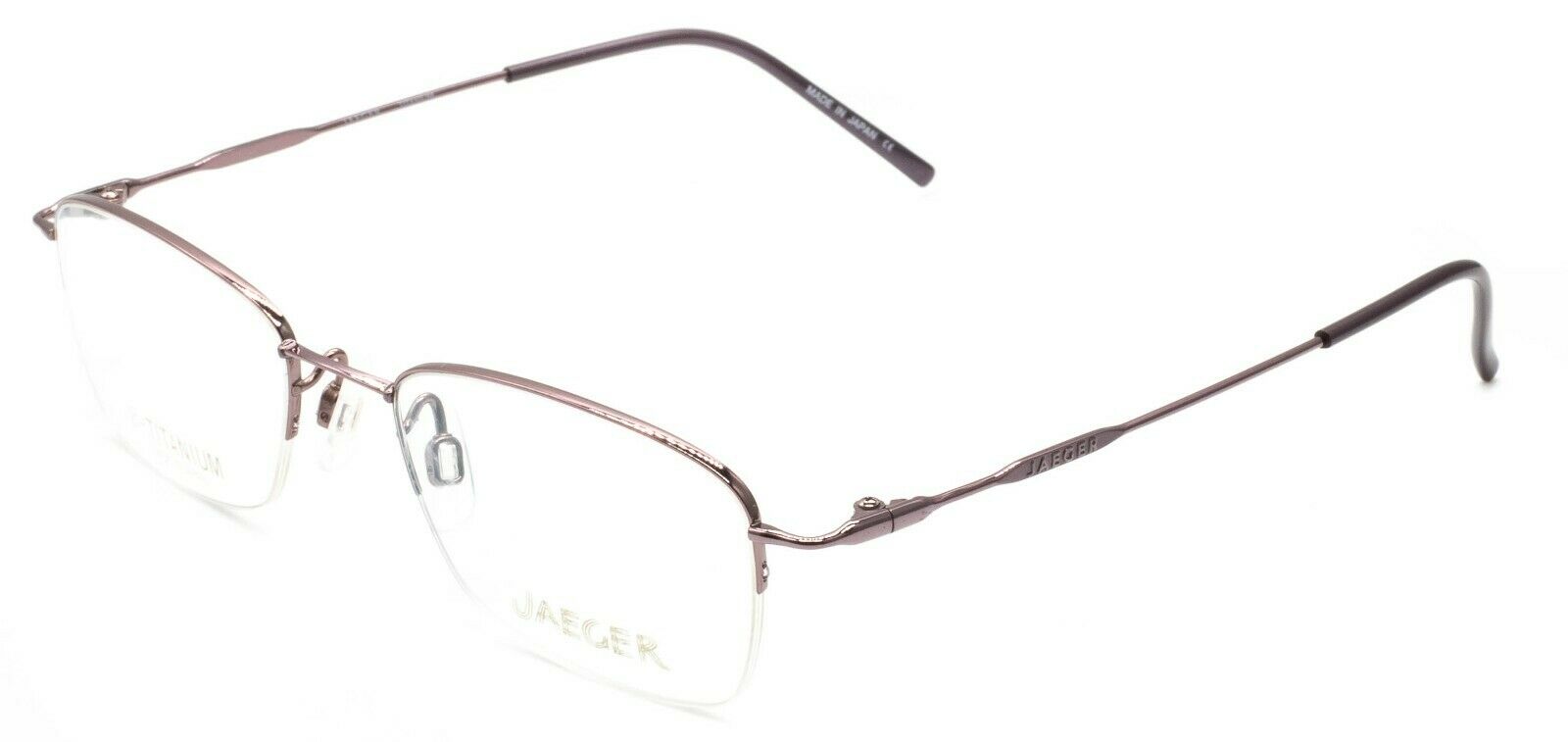 JAEGER Mod.320 C.46 48mm Eyewear FRAMES RX Optical Glasses Eyeglasses New Japan