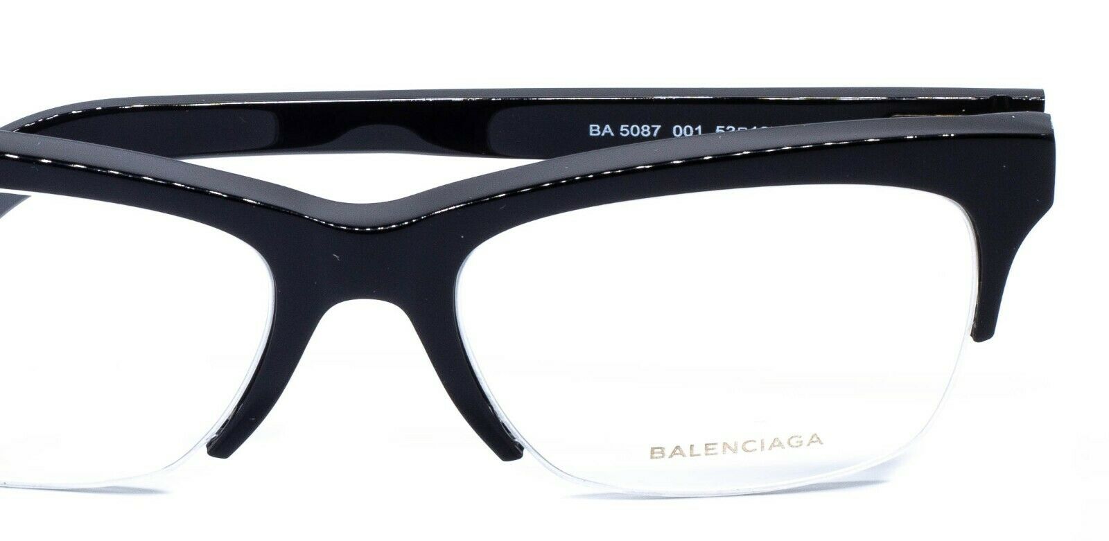 BALENCIAGA BA 5087 001 53mm Eyewear FRAMES RX Optical Eyeglasses BNIB - Italy