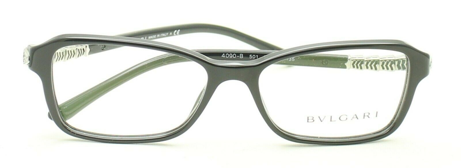 BVLGARI 4090-B 501 54mm Eyewear Glasses RX Optical Glasses FRAMES New - Italy