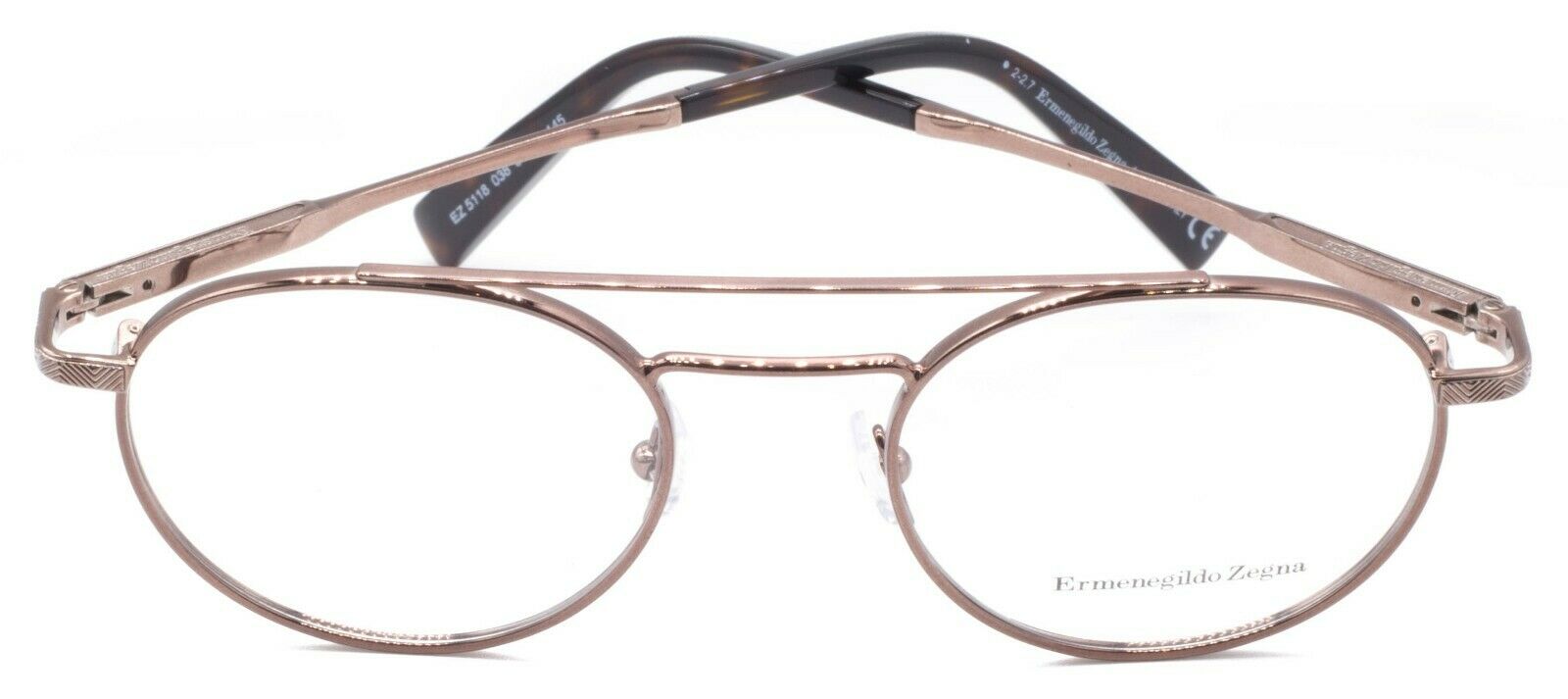 ERMENEGILDO ZEGNA EZ 5118 038 50mm FRAMES Glasses Eyewear RX Optical New - Italy