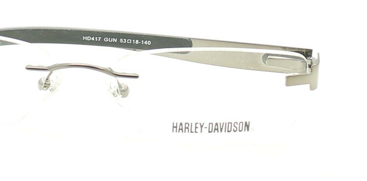 HARLEY-DAVIDSON HD417 GUN Eyewear FRAMES RX Optical Eyeglasses Glasses New BNIB