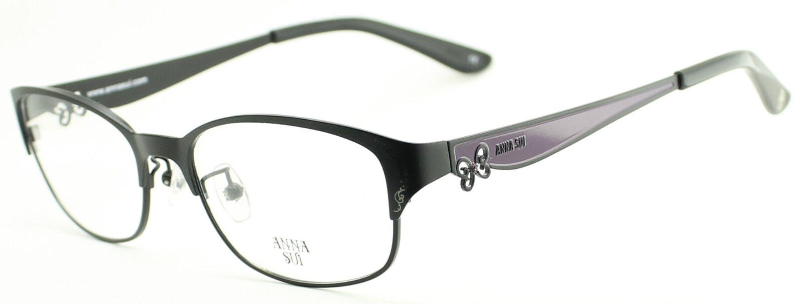 ANNA SUI AS182 001 54mm Eyewear RX Optical FRAMES Glasses Eyeglasses - New