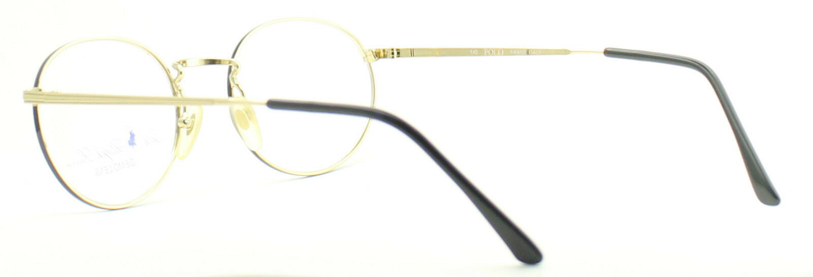 RALPH LAUREN POLO Classic XVI/N 075 RX Optical Eyewear FRAMES Glasses Italy -New