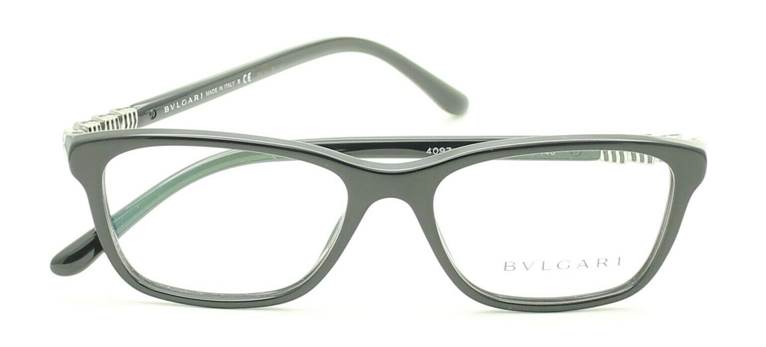 BVLGARI 4097-B 501 51mm Eyewear Glasses RX Optical Glasses FRAMES New - Italy