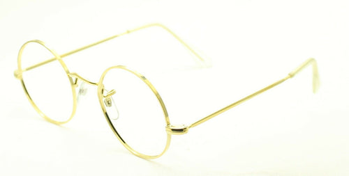 B.O.I.C. (SAVILE ROW) Gold 43x20mm True Round Eyewear FRAMES RX Optical Glasses
