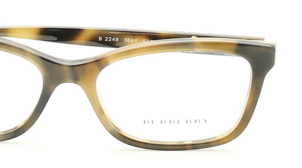 BURBERRY B 2249 3641 52mm Eyewear FRAMES RX Optical Glasses Eyeglasses ITALY New