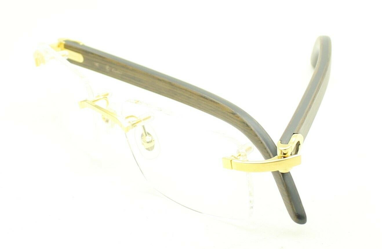 CARTIER IBIZA CT0052O 005 53mm Eyewear FRAMES RX Optical France Glasses New BNIB