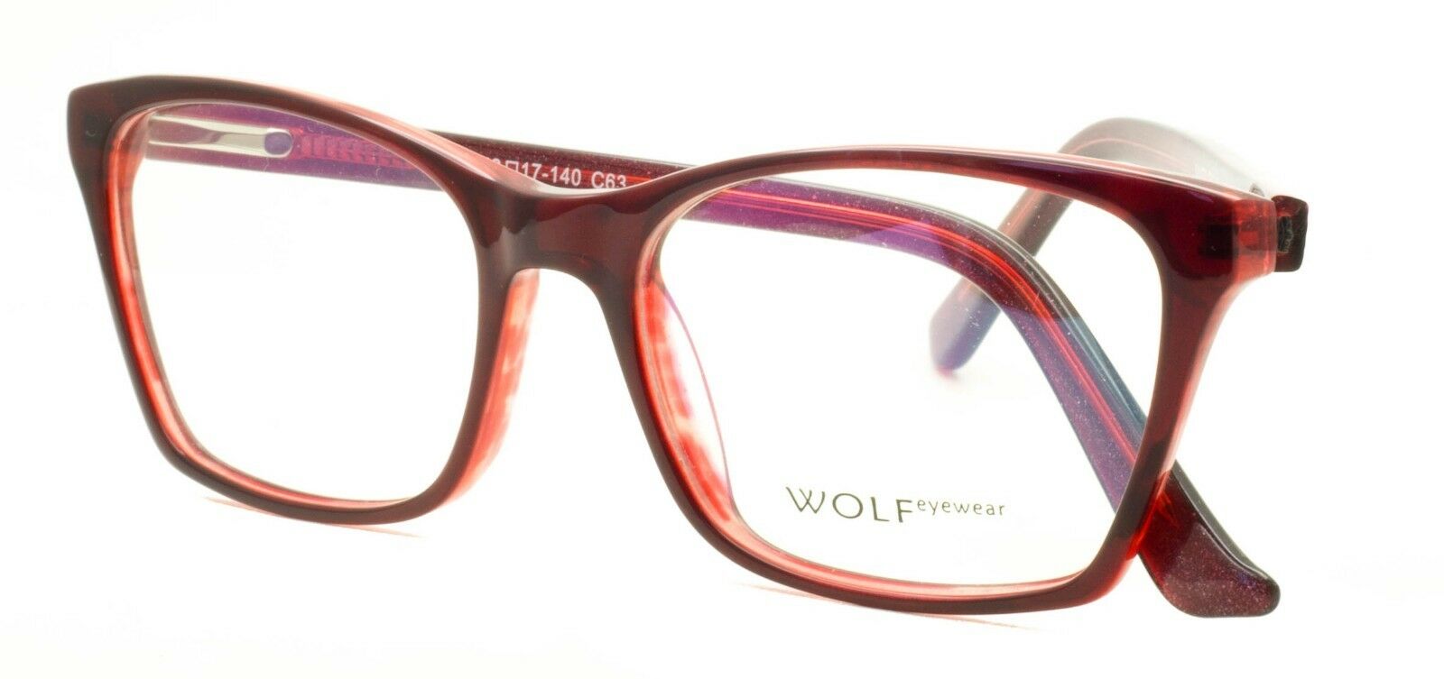 WOLF EYEWEAR 3016 C63 FRAMES RX Optical Glasses Eyeglasses Eyewear New - TRUSTED