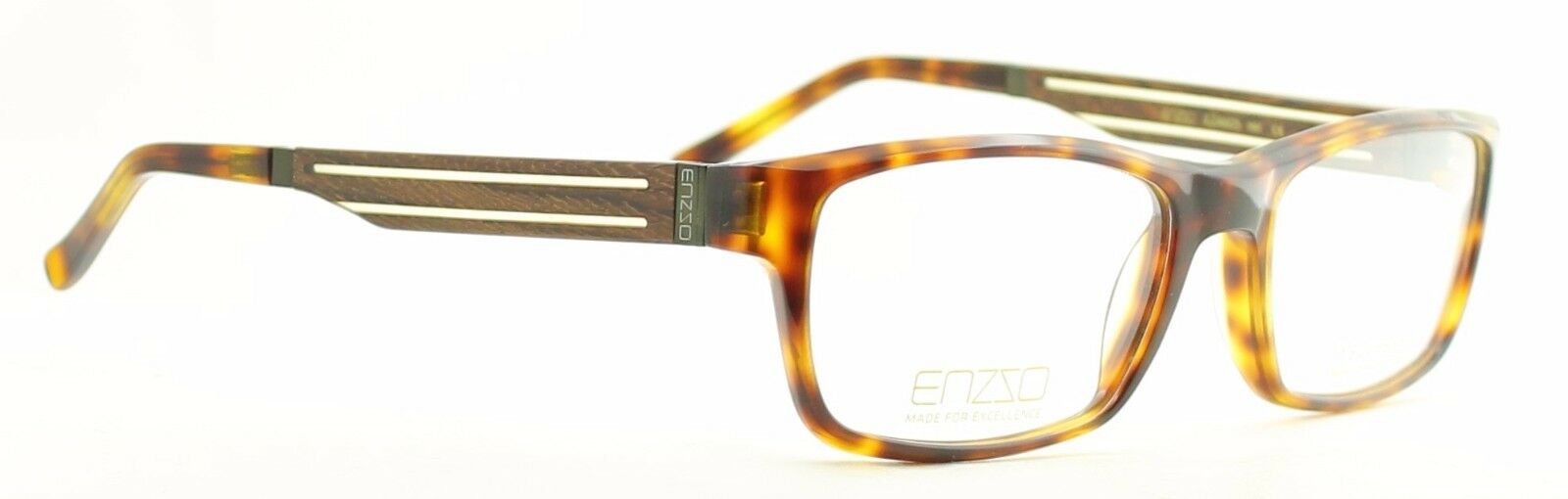 ENZZO EZAM25 HH Wood RX Optical FRAMES Glasses Eyewear Eyeglasses - New TRUSTED