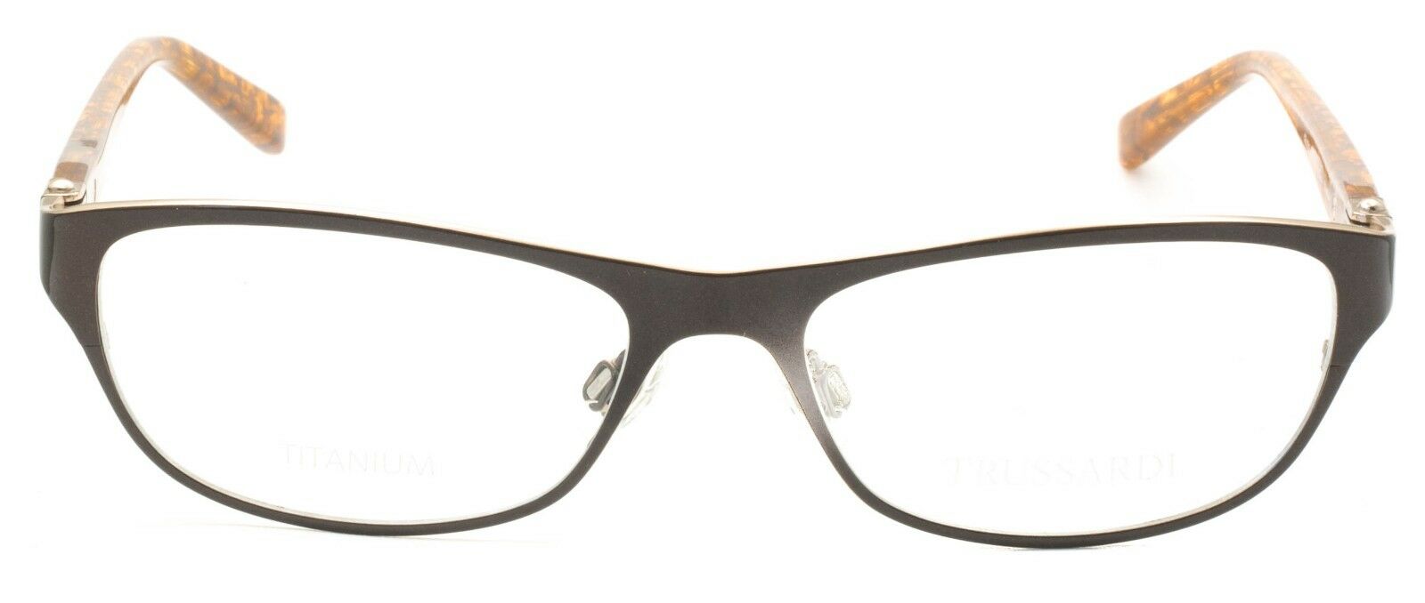 TRUSSARDI TR 12513 BR 53mm RX Optical Eyewear FRAMES Eyeglasses Glasses - Italy