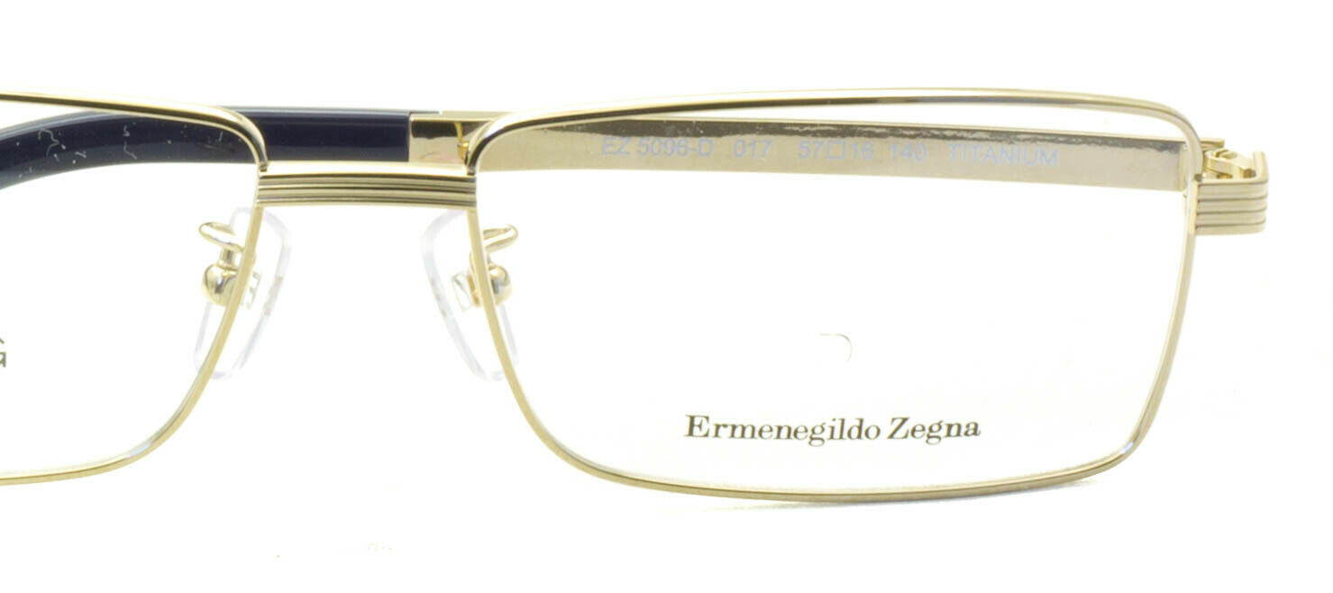 ERMENEGILDO ZEGNA EZ 5096-D 017 FRAMES Glasses Eyewear RX Optical New BNIB Japan