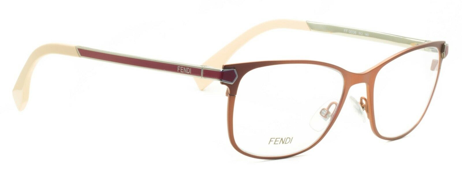 FENDI FF 0036 SCI Eyewear RX Optical FRAMES NEW Glasses Eyeglasses Italy - BNIB