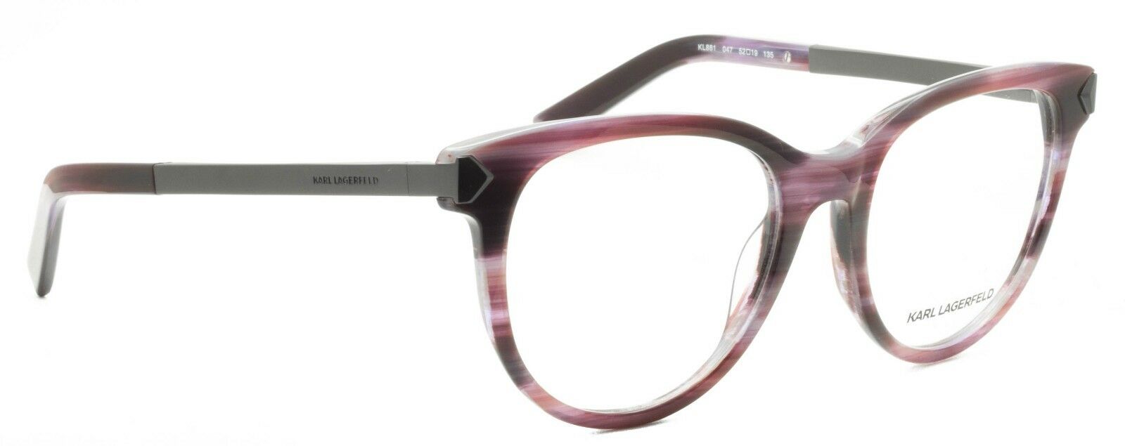 KARL LAGERFELD KL 881 047 52mm Eyewear FRAMES RX Optical Eyeglasses Glasses -New