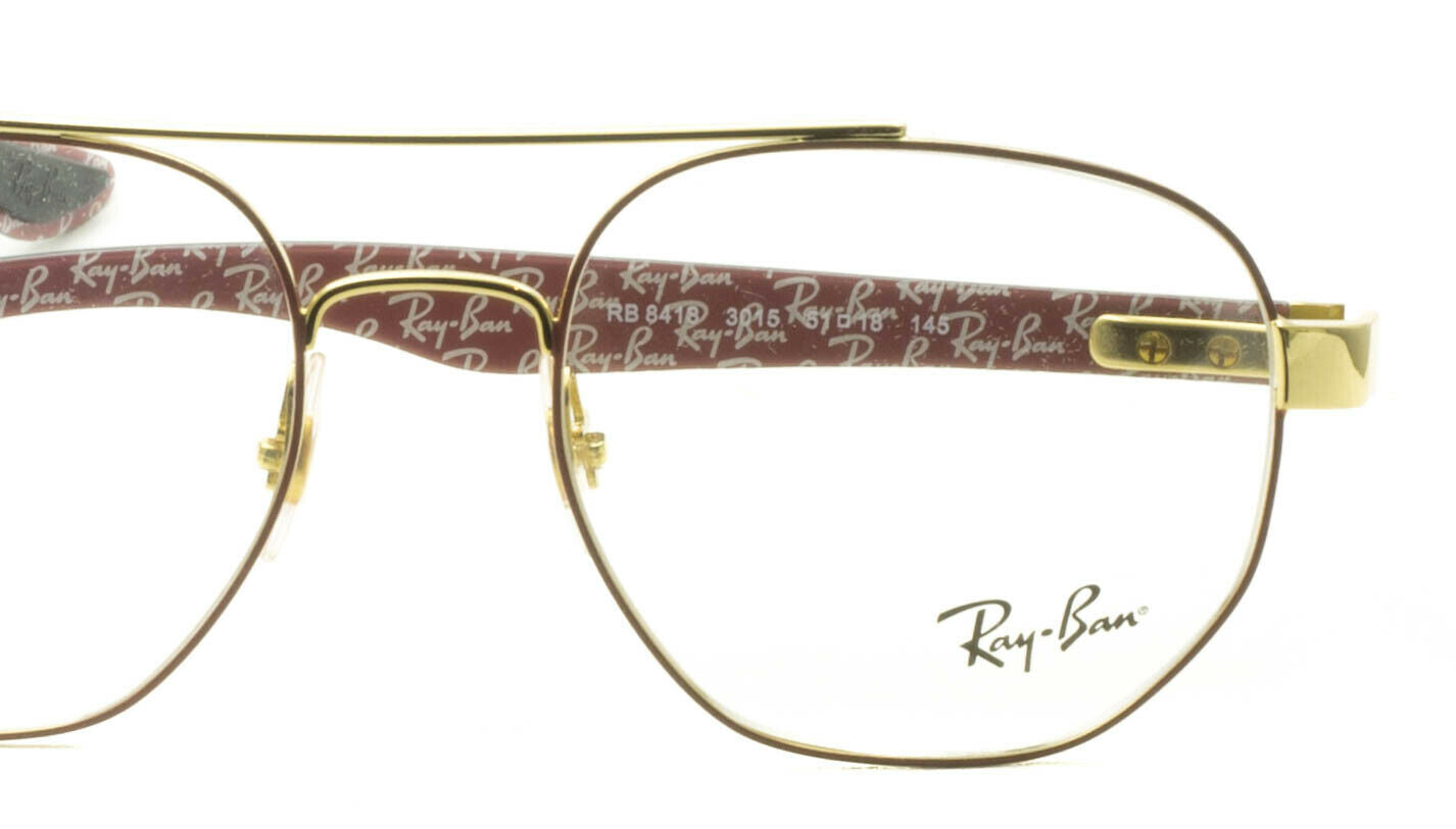 RAY BAN RB 8418 3015 51mm FRAMES Eyeglasses RAYBAN Glasses RX Optical EyewearNew