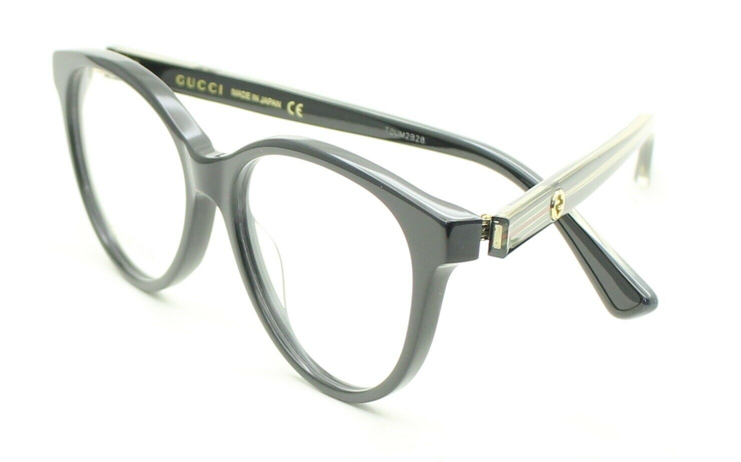 GUCCI GG 0379O 001 52mm Eyewear FRAMES Glasses RX Optical Eyeglasses New - Japan