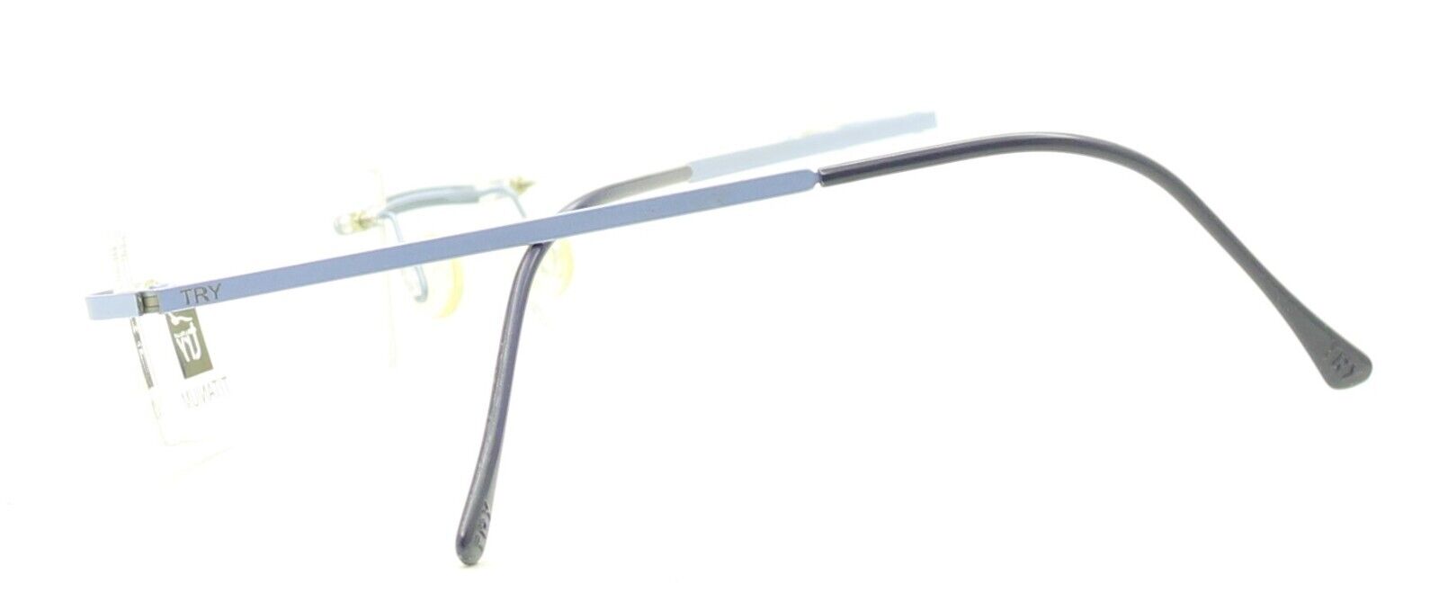 TRY TT126 8X5 52mm Titanium Eyewear FRAMES Optical Eyeglasses Glasses New -Italy