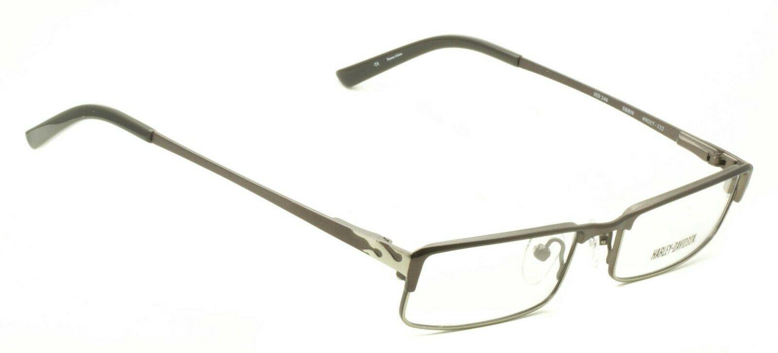 HARLEY-DAVIDSON HD 346 SBRN 49mm Eyewear FRAMES RX Optical Eyeglasses GlassesNew