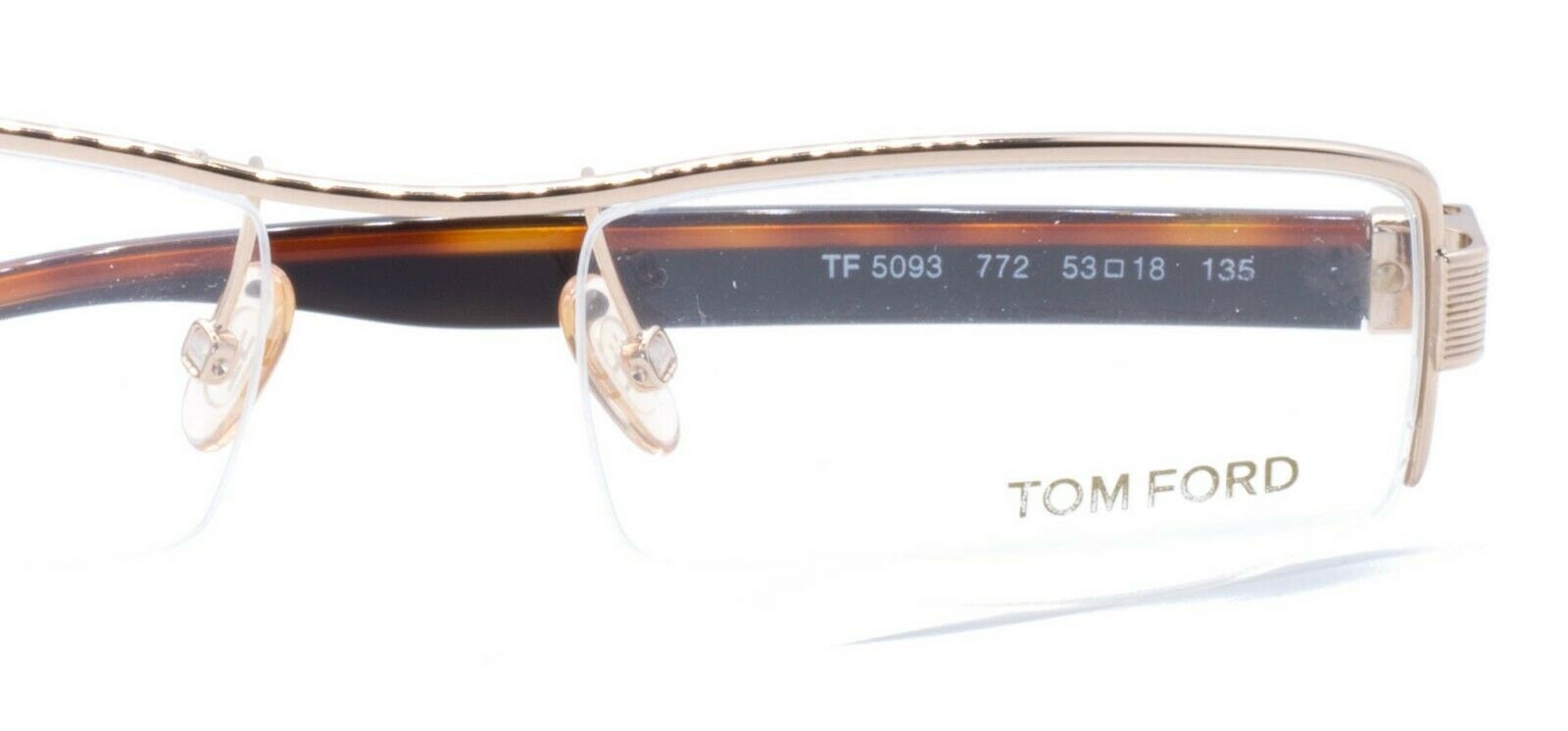 TOM FORD TF 5093 772 53mm Eyewear FRAMES RX Optical Eyeglasses Glasses New Italy