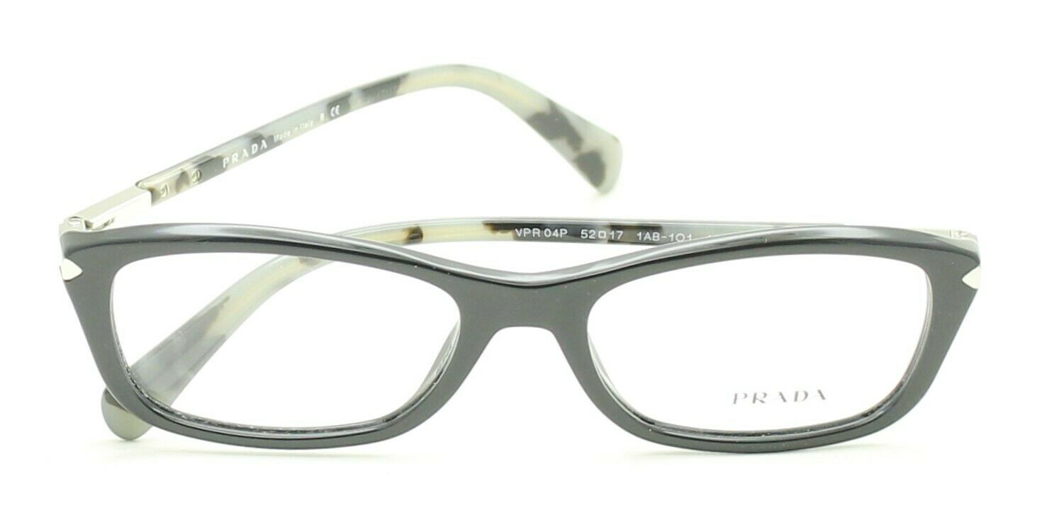 PRADA VPR 04P 1AB-1O1 52mm Eyewear FRAMES RX Optical Eyeglasses Glasses - Italy