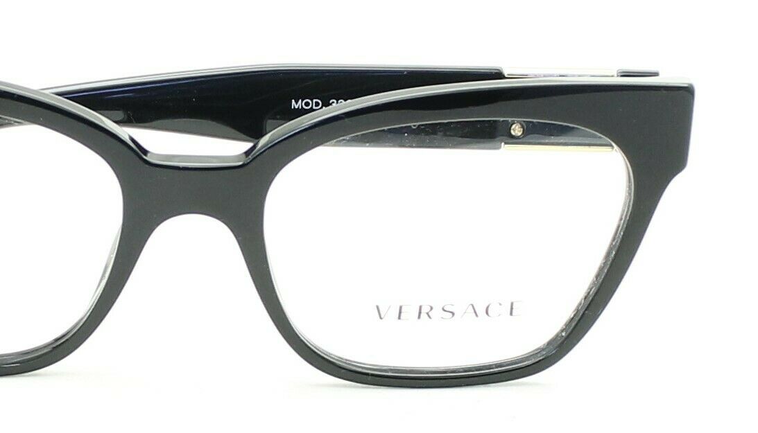 VERSACE MOD 3294 GB1 53mm Eyewear FRAMES Glasses RX Optical Eyeglasses New Italy