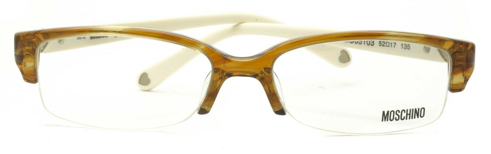 MOSCHINO MO05103 52mm Eyewear FRAMES RX Optical Glasses Eyeglasses New - TRUSTED