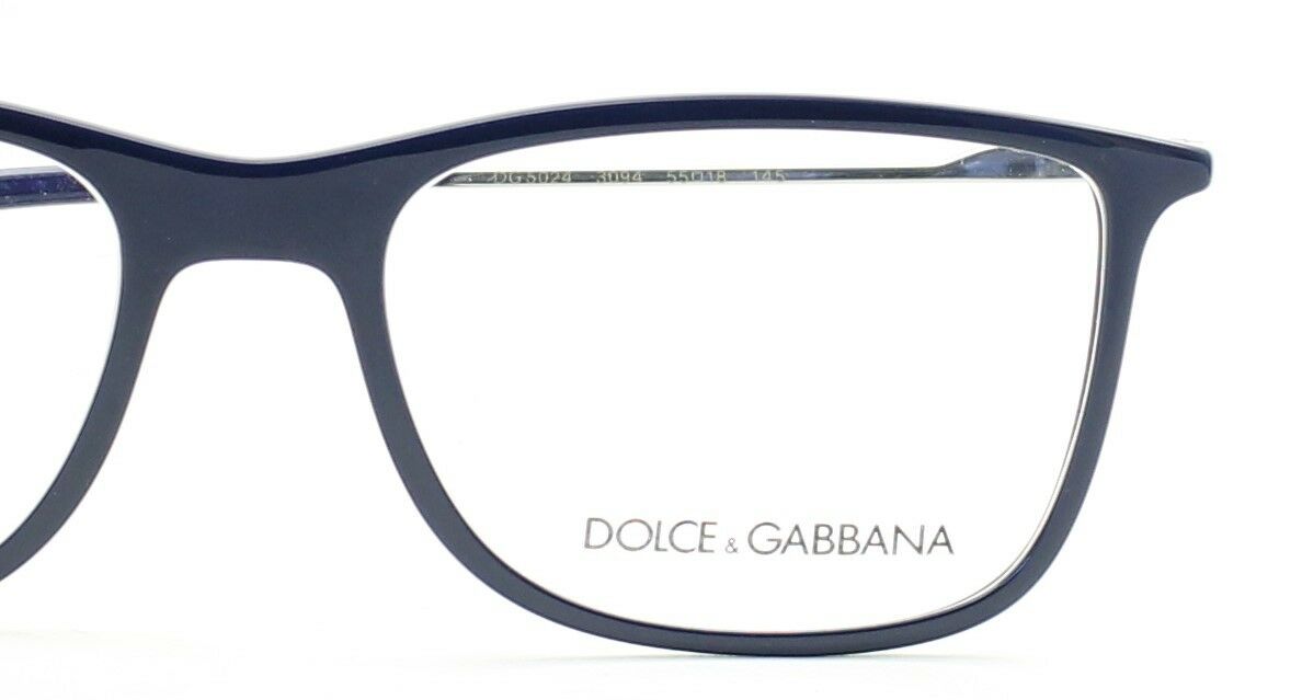 Dolce & Gabbana DG 5024 3094 Eyeglasses RX Optical Glasses Eyewear Frames Italy