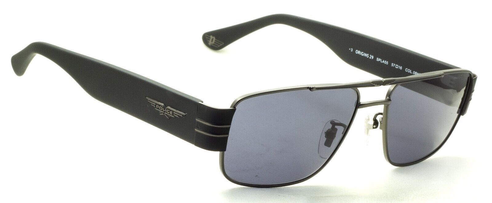 POLICE ORIGINS 29 SPLA55 COL. 08H5 57mm Sunglasses Shades Eyewear Frames - New