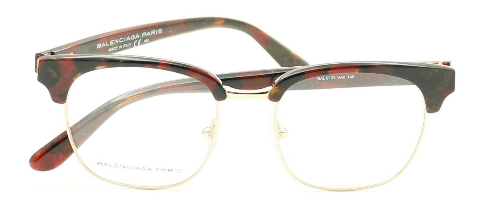 BALENCIAGA PARIS BAL 120 VA0 Eyewear FRAMES Optical Eyeglasses NEW Glasses Italy