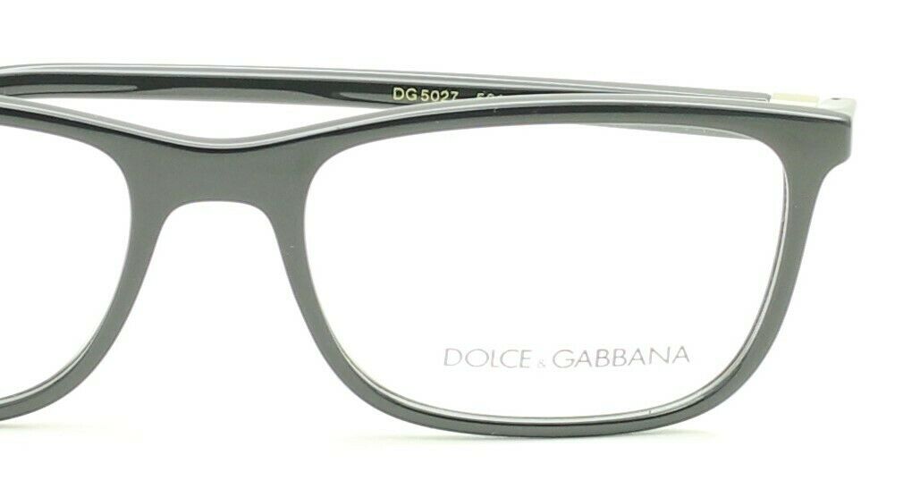 Dolce & Gabbana DG 5027 501 55mm Eyeglasses RX Optical Glasses Frames New -Italy