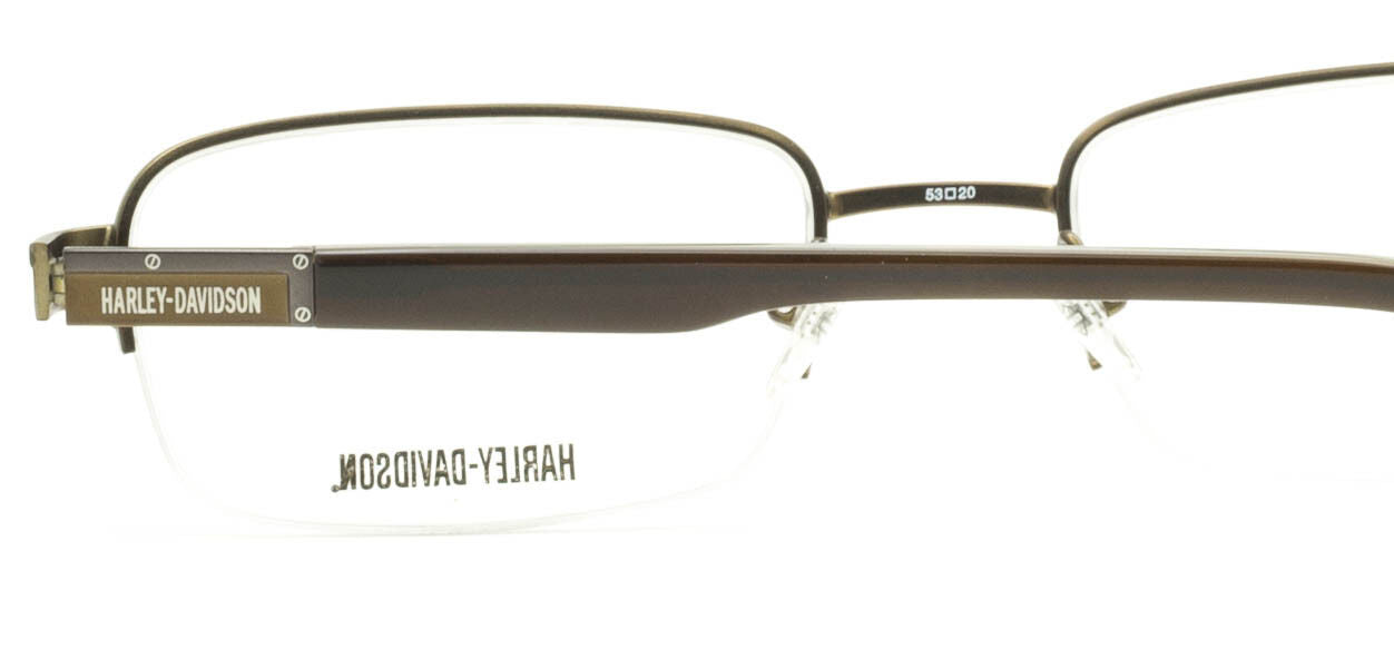 HARLEY-DAVIDSON HD 465 BRN Eyewear FRAMES RX Optical Eyeglasses Glasses New BNIB