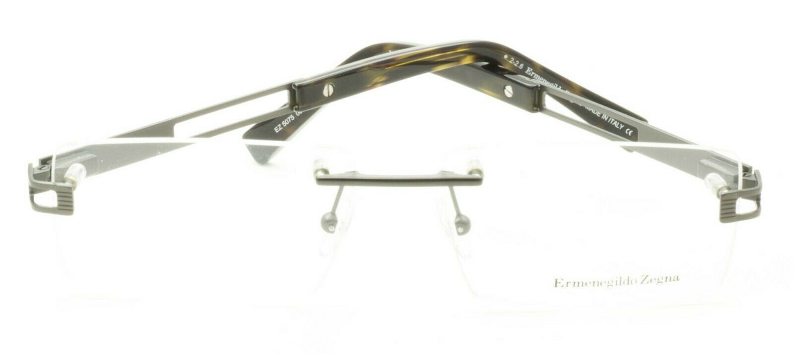 Ermenegildo Zegna EZ 5075 002 55mm FRAMES NEW Glasses Eyewear RX Optical - Italy