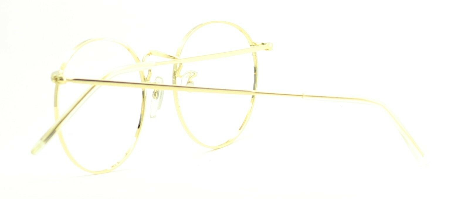 B.O.I.C. (SAVILE ROW) ENGLAND Gold 49x18mm PANTO Round RX Optical Eyeglasses NOS