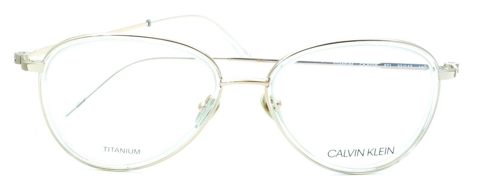 CALVIN KLEIN CK20106 971 Titanium 53mm Eyewear Optical FRAMES Eyeglasses Glasses