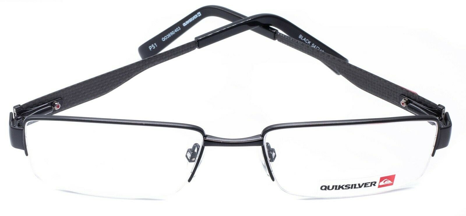 QUIKSILVER QO3690/403 54mm Black RX Optical FRAMES Glasses Eyewear Eyeglasses