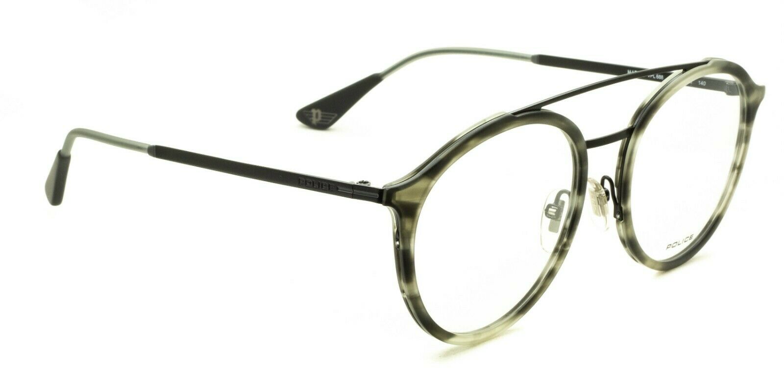 POLICE VPL 688 COL. 4ATM MARK 1 52mm RX Optical Frames Eyeglasses Glasses - New