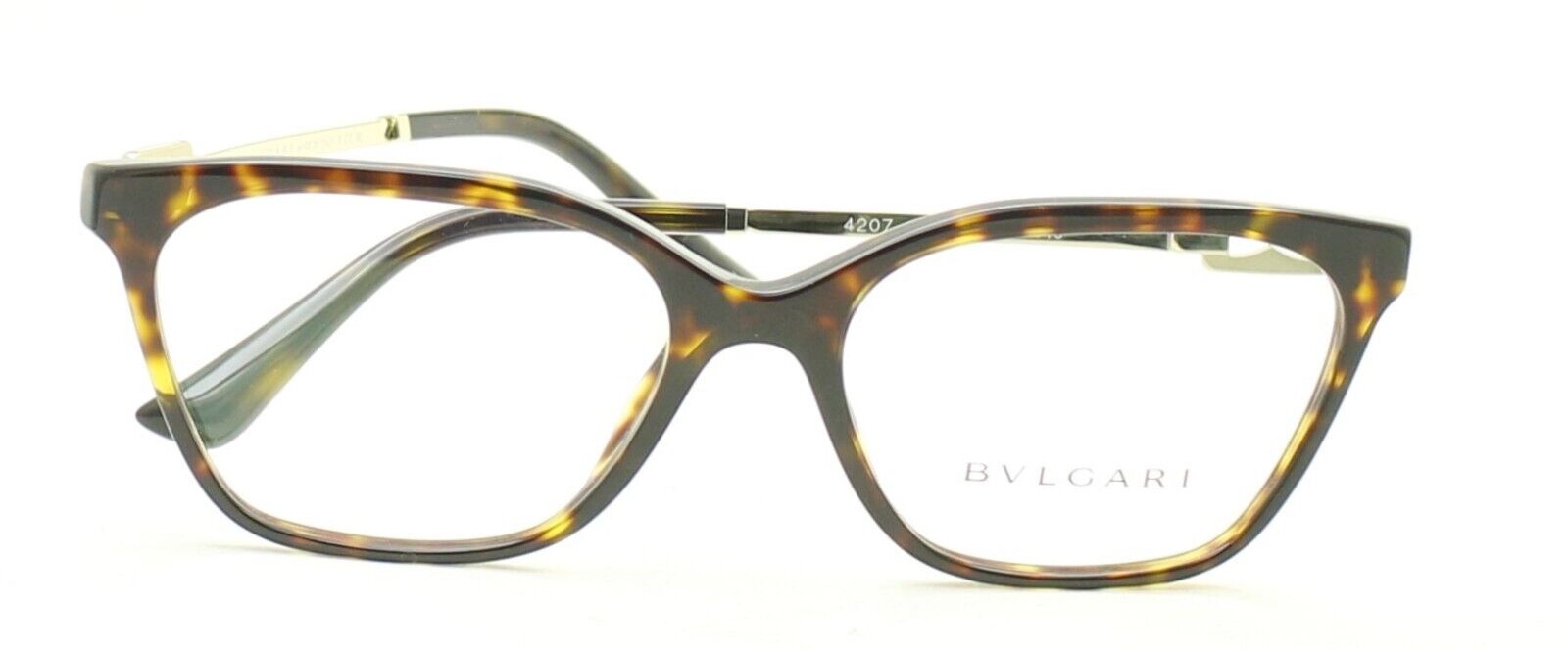 BVLGARI 4207 504 55mm Eyewear Glasses RX Optical Glasses Eyeglasses New - Italy