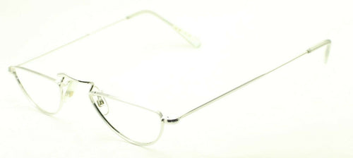 SAVILE ROW ENGLAND 12KT GF Rhodium Half Eye 46x24mm FRAMES RX Optical Glasses