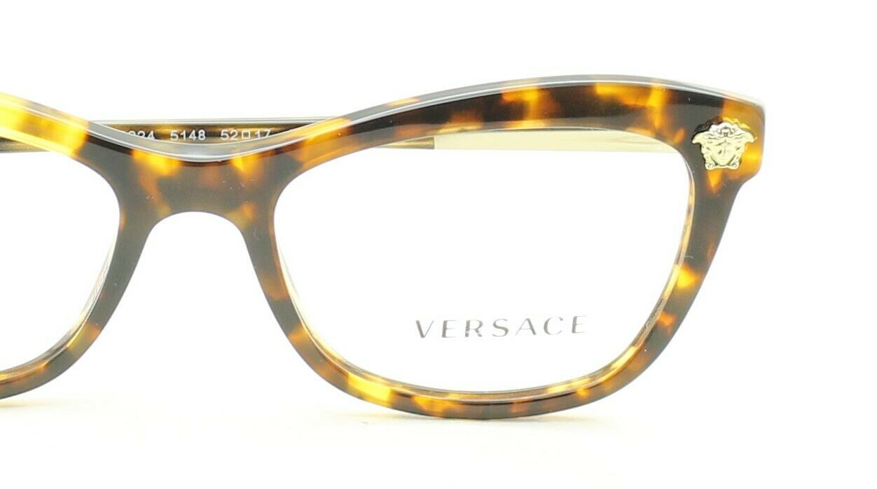 VERSACE MOD 3224 5148 52mm Eyewear FRAMES RX Optical Eyeglasses Glasses - Italy