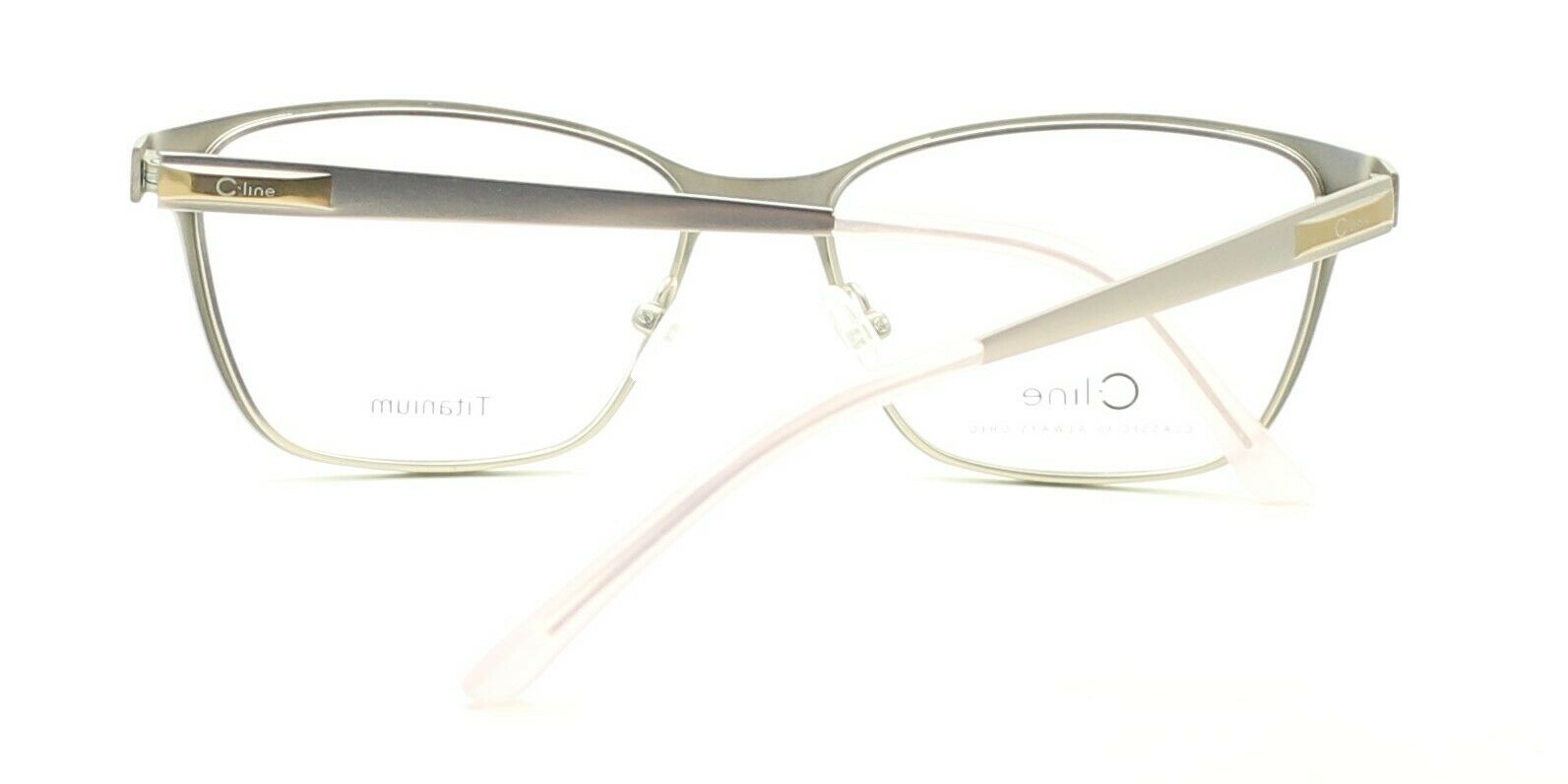 C-Line CLEF01 PP 52mm Titanium Eyewear FRAMES Glasses RX Optical Eyeglasses New