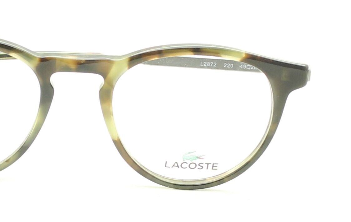 LACOSTE L2872 220 49mm RX Optical Eyewear FRAMES Glasses Eyeglasses - New BNIB